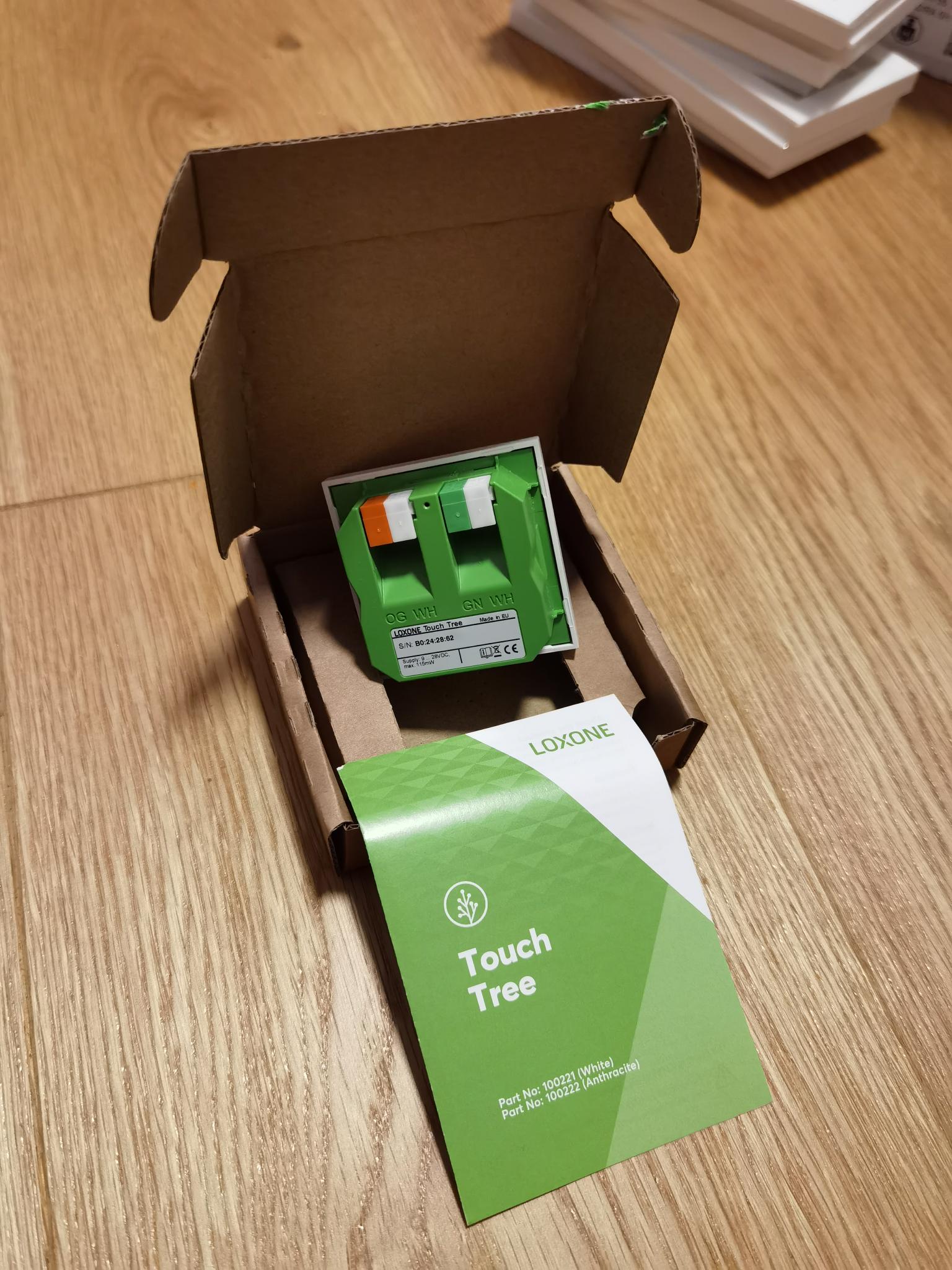 Gebraucht: Touch Tree Weiss ohne Rahmen - Loxone - Online bestellen