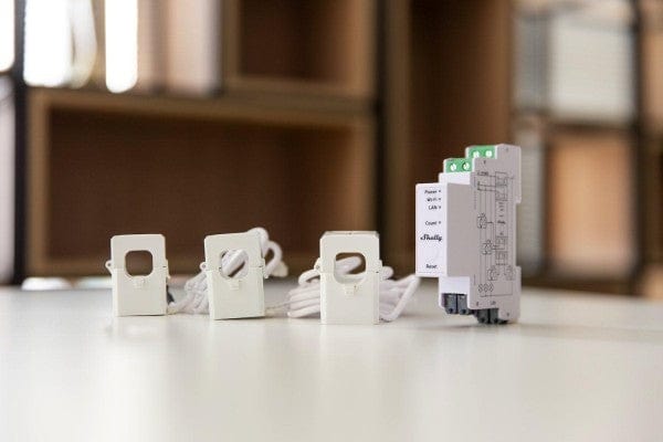 Shelly Pro 3EM Dreiphasen-Energiezähler