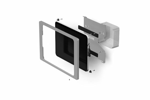 iPad Wallmount 10,9" Silber