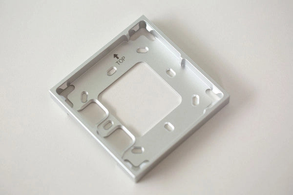 Montagerahmen 1-fach Silber