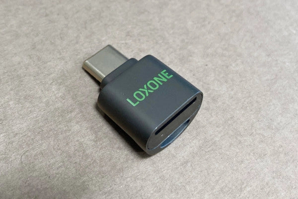 Loxone USB-C Micro-SD-Karten Adapter