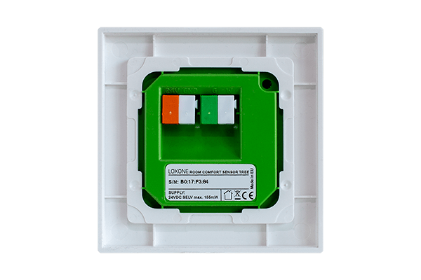 Raumklima Sensor Tree Weiß Rückseite