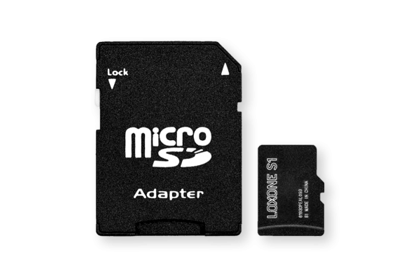 SD-Karte mit Firmware Miniserver Gen. 1